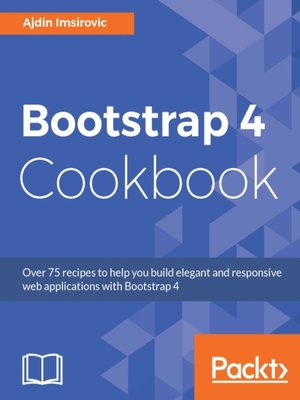 cover image of Bootstrap 4 Cookbook